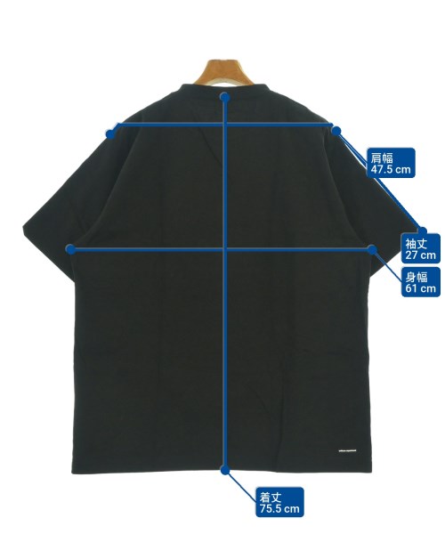 uniform experiment（ユニフォームエクスペリメント）Tシャツ・カットソー 黒 サイズ:4(XL位) メンズ/2200638197075