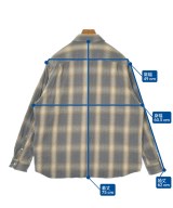 uniform experiment（ユニフォームエクスペリメント）カジュアルシャツ グレー サイズ:2(M位) メンズ/2200638936049