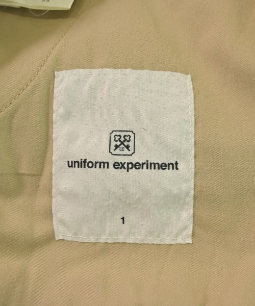 uniform experiment（ユニフォームエクスペリメント）ショートパンツ ベージュ サイズ:1(S位) メンズ/2200639114156