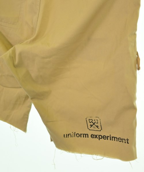 uniform experiment（ユニフォームエクスペリメント）ショートパンツ ベージュ サイズ:1(S位) メンズ/2200639114156