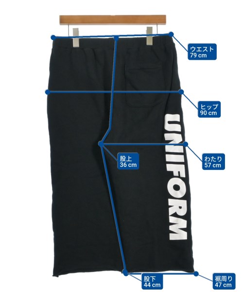 uniform experiment（ユニフォームエクスペリメント）スウェットパンツ 黒 サイズ:3(L位) メンズ/2200621516029