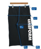 uniform experiment（ユニフォームエクスペリメント）スウェットパンツ 黒 サイズ:3(L位) メンズ/2200621516029