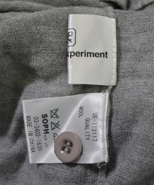 uniform experiment（ユニフォームエクスペリメント）カーディガン グレー サイズ:3(M位) メンズ/2200621516166