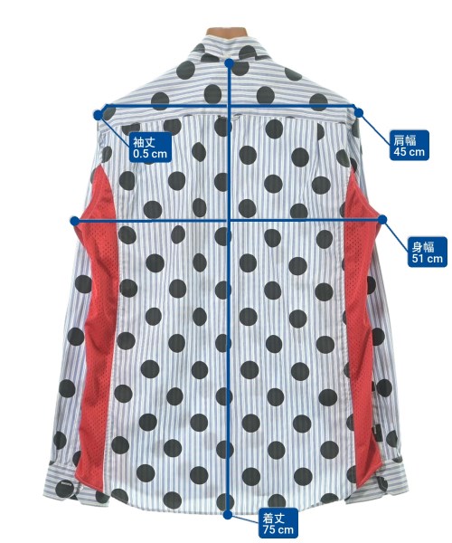 uniform experiment（ユニフォームエクスペリメント）カジュアルシャツ 青 サイズ:3(L位) メンズ/2200639813042