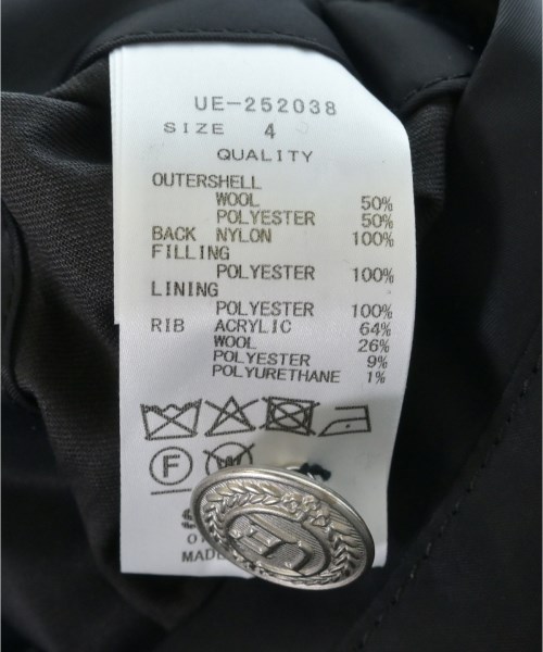 uniform experiment（ユニフォームエクスペリメント）ミリタリーブルゾン 黒 サイズ:4(XL位) メンズ/2200639932019