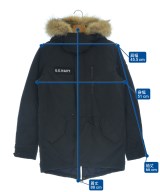 uniform experiment（ユニフォームエクスペリメント）モッズコート 紺 サイズ:1(S位) メンズ/2200640370015