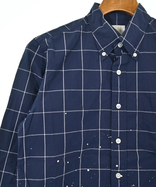 uniform experiment（ユニフォームエクスペリメント）カジュアルシャツ 紺 サイズ:1(S位) メンズ/2200640370084