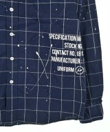 uniform experiment（ユニフォームエクスペリメント）カジュアルシャツ 紺 サイズ:1(S位) メンズ/2200640370084