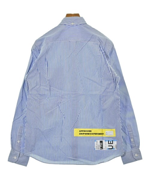 uniform experiment（ユニフォームエクスペリメント）カジュアルシャツ 青 サイズ:1(S位) メンズ/2200640370107