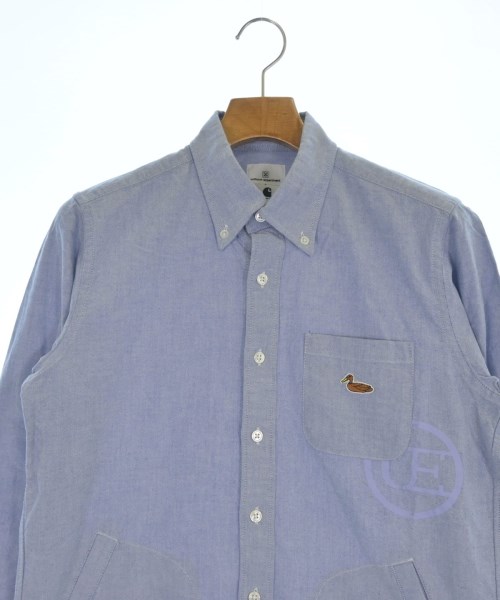 uniform experiment（ユニフォームエクスペリメント）カジュアルシャツ 青 サイズ:1(S位) メンズ/2200640370121