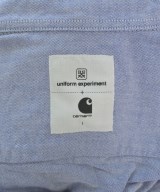 uniform experiment（ユニフォームエクスペリメント）カジュアルシャツ 青 サイズ:1(S位) メンズ/2200640370121
