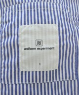 uniform experiment（ユニフォームエクスペリメント）カジュアルシャツ 青 サイズ:1(S位) メンズ/2200640370138