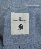 uniform experiment（ユニフォームエクスペリメント）カジュアルシャツ 青 サイズ:1(S位) メンズ/2200640370176