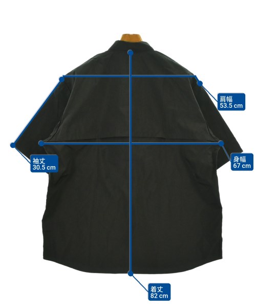 uniform experiment（ユニフォームエクスペリメント）カジュアルシャツ 黒 サイズ:3(L位) メンズ/2200640606121