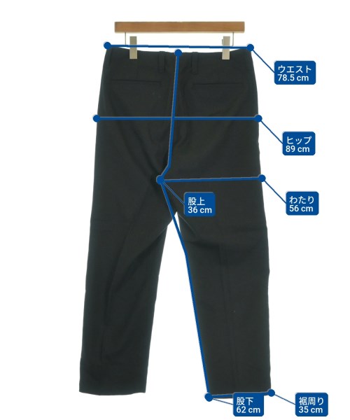 uniform experiment（ユニフォームエクスペリメント）スラックス 黒 サイズ:1(S位) メンズ/2200641528033