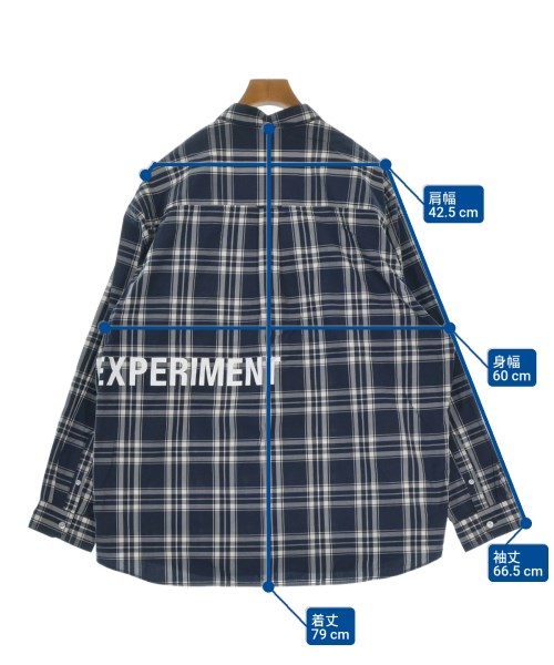 uniform experiment（ユニフォームエクスペリメント）カジュアルシャツ 紺 サイズ:3(L位) メンズ/2200642256041