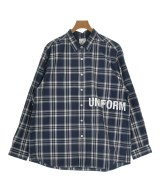 uniform experiment（ユニフォームエクスペリメント）カジュアルシャツ 紺 サイズ:3(L位) メンズ/2200642256041