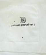 uniform experiment（ユニフォームエクスペリメント）カジュアルシャツ 白 サイズ:1(S位) メンズ/2200631692041