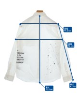 uniform experiment（ユニフォームエクスペリメント）カジュアルシャツ 白 サイズ:1(S位) メンズ/2200631692041