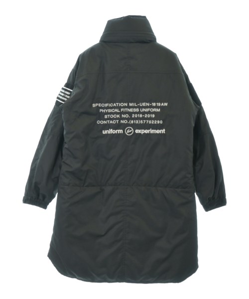 uniform experiment（ユニフォームエクスペリメント）ダウンコート 黒 サイズ:1(S位) メンズ/2200643483019