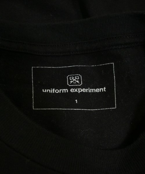 uniform experiment（ユニフォームエクスペリメント）Tシャツ・カットソー 黒 サイズ:1(S位) メンズ/2200643483026