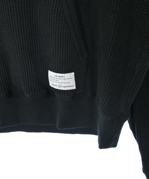 uniform experiment（ユニフォームエクスペリメント）パーカー 黒 サイズ:1(S位) メンズ/2200643483040