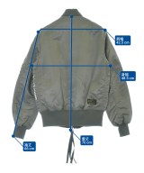 uniform experiment（ユニフォームエクスペリメント）ミリタリーブルゾン グレー サイズ:2(M位) メンズ/2200643483071