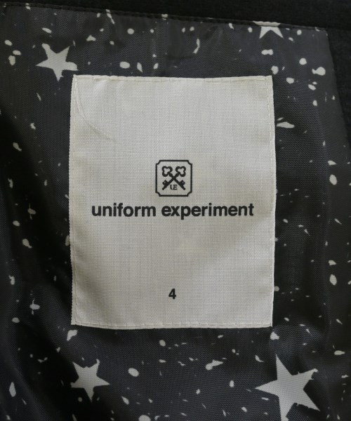 uniform experiment（ユニフォームエクスペリメント）ジャケット 黒 サイズ:4(XL位) メンズ/2200632209101