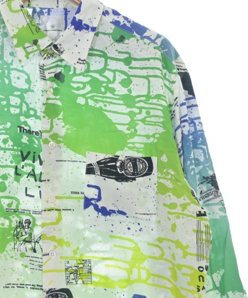 uniform experiment（ユニフォームエクスペリメント）カジュアルシャツ 白 サイズ:4(XL位) メンズ/2200632209279