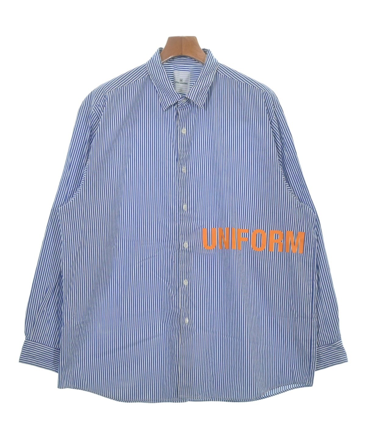 【未使用】ユニフォームエクスペリメント　シャツ　メンズ　L相当 uniform experiment（ユニフォームエクスペリメント）カジュアルシャツ
