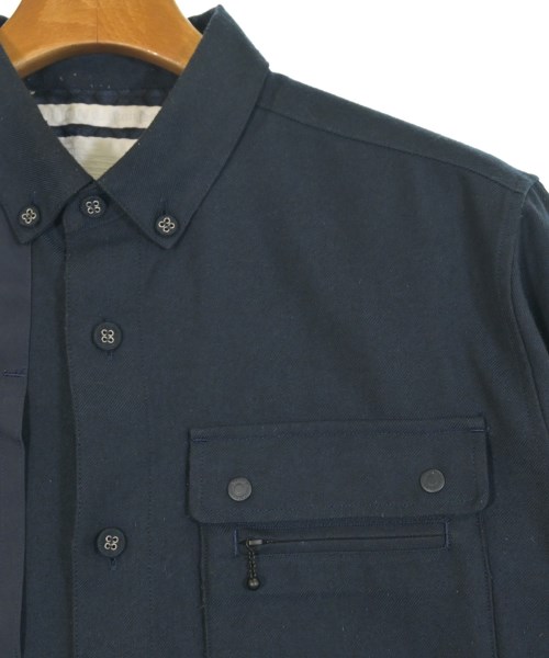 White Mountaineering（ホワイトマウンテニアリング）カジュアルシャツ 紺 サイズ:2(L位) メンズ/2200632209293