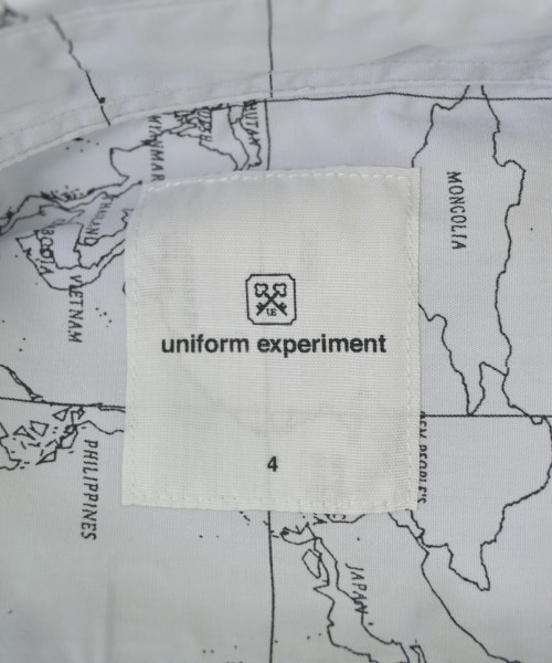 uniform experiment（ユニフォームエクスペリメント）カジュアルシャツ グレー サイズ:4(XL位) メンズ/2200632209309