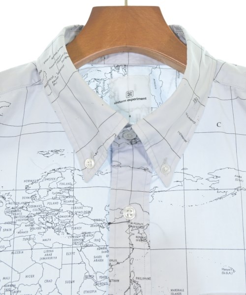 uniform experiment（ユニフォームエクスペリメント）カジュアルシャツ グレー サイズ:4(XL位) メンズ/2200632209309