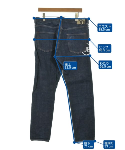 uniform experiment（ユニフォームエクスペリメント）デニムパンツ 紺 サイズ:3(L位) メンズ/2200632209378