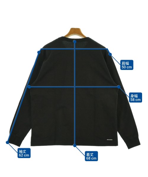 uniform experiment（ユニフォームエクスペリメント）Tシャツ・カットソー 黒 サイズ:2(M位) メンズ/2200636241015