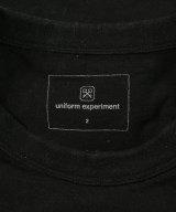 uniform experiment（ユニフォームエクスペリメント）Tシャツ・カットソー 黒 サイズ:2(M位) メンズ/2200636241015