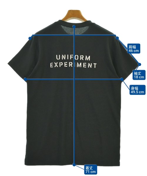 uniform experiment（ユニフォームエクスペリメント）Tシャツ・カットソー 黒 サイズ:M メンズ/2200643915022