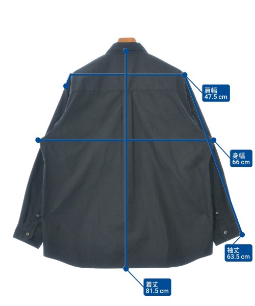 uniform experiment（ユニフォームエクスペリメント）カジュアルシャツ 紺 サイズ:3(L位) メンズ/2200627334030