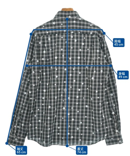 uniform experiment（ユニフォームエクスペリメント）カジュアルシャツ 黒 サイズ:3(L位) メンズ/2200573858031