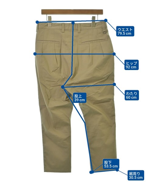 uniform experiment（ユニフォームエクスペリメント）チノパン ベージュ サイズ:1(S位) メンズ/2200580328084