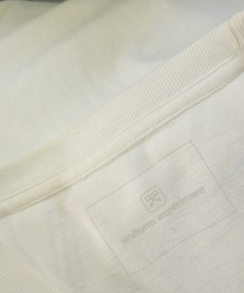 uniform experiment（ユニフォームエクスペリメント）Tシャツ・カットソー 白 サイズ:1(S位) メンズ/2200532333203