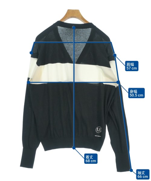 uniform experiment（ユニフォームエクスペリメント）カーディガン 黒 サイズ:1(S位) メンズ/2200532333425