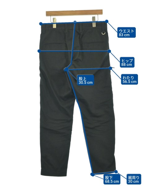 uniform experiment（ユニフォームエクスペリメント）チノパン 黒 サイズ:2(M位) メンズ/2200532333593