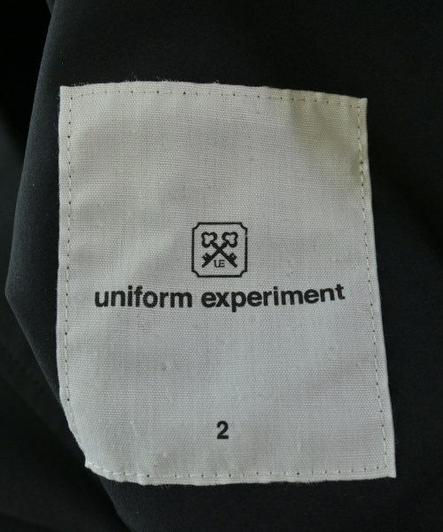uniform experiment（ユニフォームエクスペリメント）カジュアルジャケット 黒 サイズ:2(M位) メンズ/2200534670023