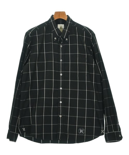 uniform experiment(ユニフォームエクスペリメント)カジュアルシャツ 黒 サイズ:4(XL位)/2200542920097