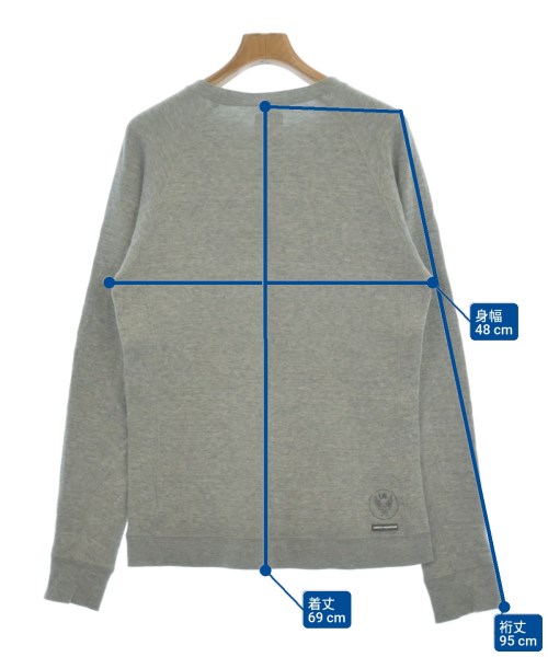 uniform experiment（ユニフォームエクスペリメント）スウェット グレー サイズ:3(L位) メンズ/2200593198292