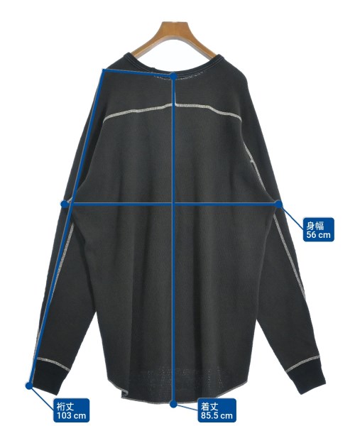 uniform experiment（ユニフォームエクスペリメント）Tシャツ・カットソー 黒 サイズ:4(XL位) メンズ/2200533030064