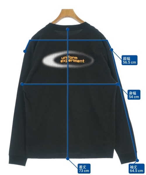 uniform experiment（ユニフォームエクスペリメント）Tシャツ・カットソー 黒 サイズ:3(L位) メンズ/2200533805075