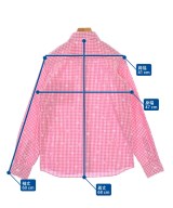 uniform experiment（ユニフォームエクスペリメント）カジュアルシャツ ピンク サイズ:1(S位) メンズ/2200534823054