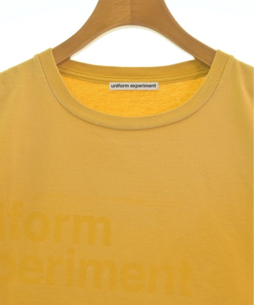uniform experiment（ユニフォームエクスペリメント）Tシャツ・カットソー 黄 サイズ:1(S位) メンズ/2200535178092